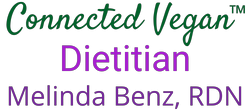 Connected Vegan Dietitian Melinda Benz Logo
