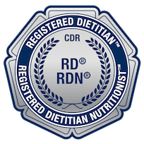 Registered Dietitian or Registered Dietitian Nutritionist Credential Badge